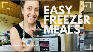 Easy Freezer meal prep!!