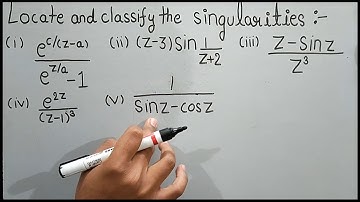 Examples on Singularities| Isolated Essential Singularity| Removable Singularity| Pole|Theta Classes