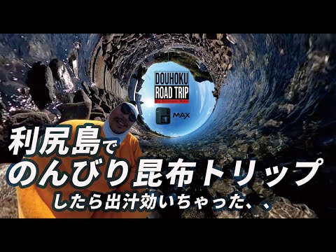 利尻島でのんびり昆布トリップしたら出汁効いちゃった、、