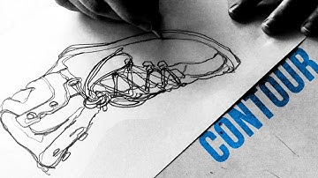 Contour Drawing (With and Without Looking!)