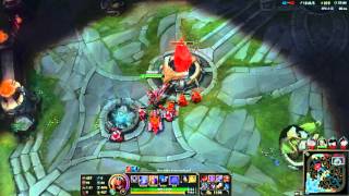 League of Legends Zed (Ultimate Flash Dodge)