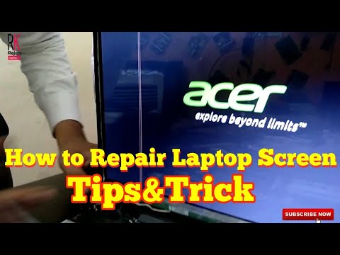 How to Repair laptop screen  Laptop screen ko kaise thik kare   laptop screen repair in Hindi