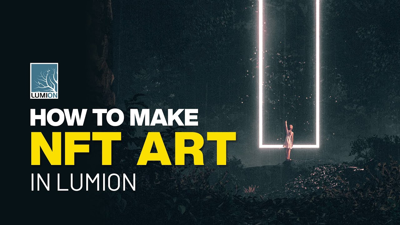 How to Make NFT Art in Lumion - Non-Fungible Tokens - Scene Breakdown
