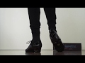 Jones - Black Nubuck/Black Patent