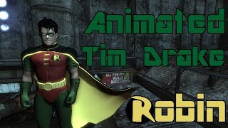 Batman Arkham City: Animated Tim Drake Robin Mod