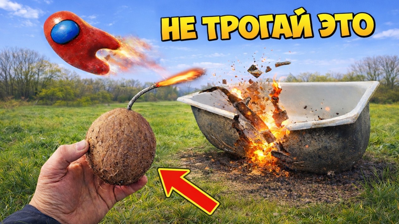 ⚠️ Я нашёл ЭТО НА ЗЕМЛЕ… даже ЧУГУННАЯ ВАННА не выдержала !