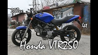 Honda VTR250 V-образный зверюга! Обзор мотоцикла