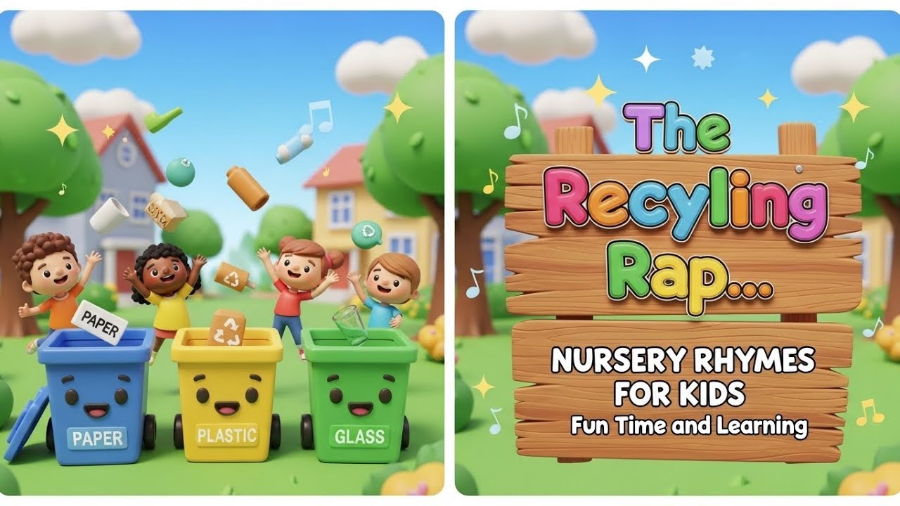Рэп о переработке отходов ♻️🎤 | Учимся основам сокращения потребления, повторного использования и...