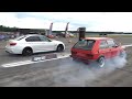 450HP VW Golf 1 GTi 16v Turbo vs 750HP BMW M3 F80