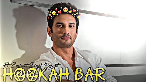 Hookah Bar - Sushant Singh Rajput Edit | Hookah Bar edit Sushant Singh Rajput #shorts