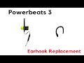 How to Repair PowerBeats 3 Wireless Left Ear Hook Replacement