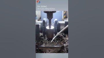 CNC Duplex Milling Machine TH-350NC for Metal Plate/Block Processing #GooDa #cncmilling #facemilling