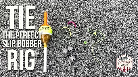 HOW-TO Rig A Slip Bobber (Easiest Way)