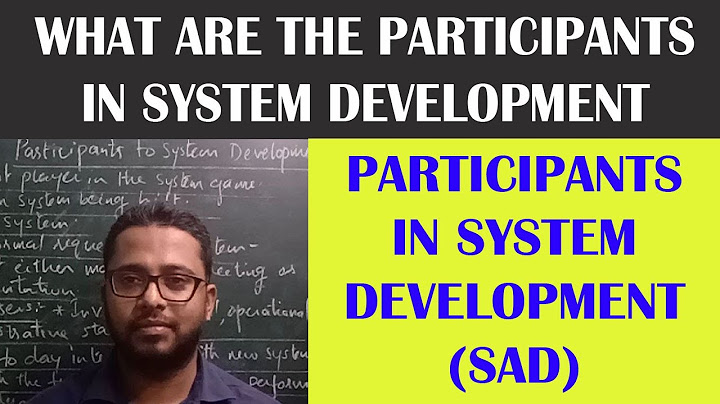 What is the most important process in system development?