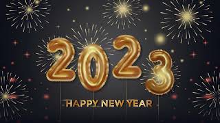 happy new year 2023 🥳 (static TV wallpaper image)
