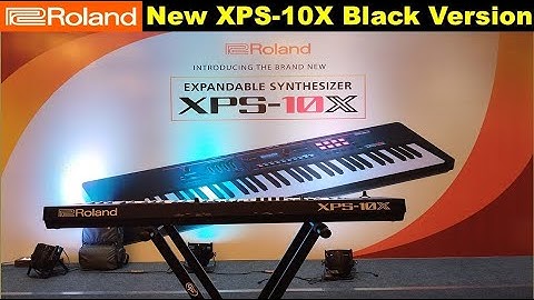 New Roland XPS-10X Keyboard || Black Version || First Look || First Impression  #rolandxps10x