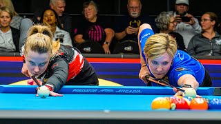 LAST 8 ▸ A. Fisher vs M. Fefilova ▸ Apex Wisconsin 10-Ball Women's Open 2023 screenshot 2