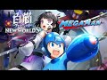 Mega man in shironeko project new worlds