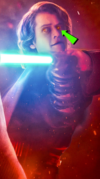 Why Anakin NEVER Had Sith Eyes Against Obi-Wan