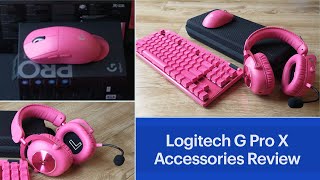 I only recommend one of Logitech's new Pro X peripherals