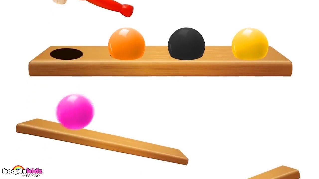 Los colores by HooplaKidz en Español - YouTube