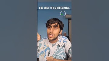 One Shots for Mathematics⁉️😭#jee#jeemaths#iit#pw#shorts#manzilseries#motivation#jeewallah#sachinsir