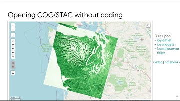 Using Leafmap to Visualize COG and STAC with Minimal Coding