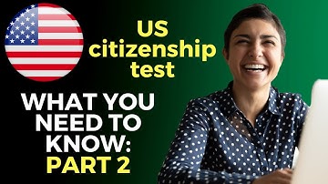 The most difficult part of the US citizenship test! 📗 OFFICIAL STUDY GUIDE (2020) 🇺🇸 Part 2