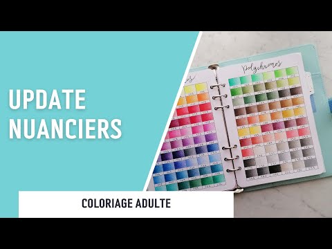 Update nuanciers coloriage - LES SECRETS DE MILIE