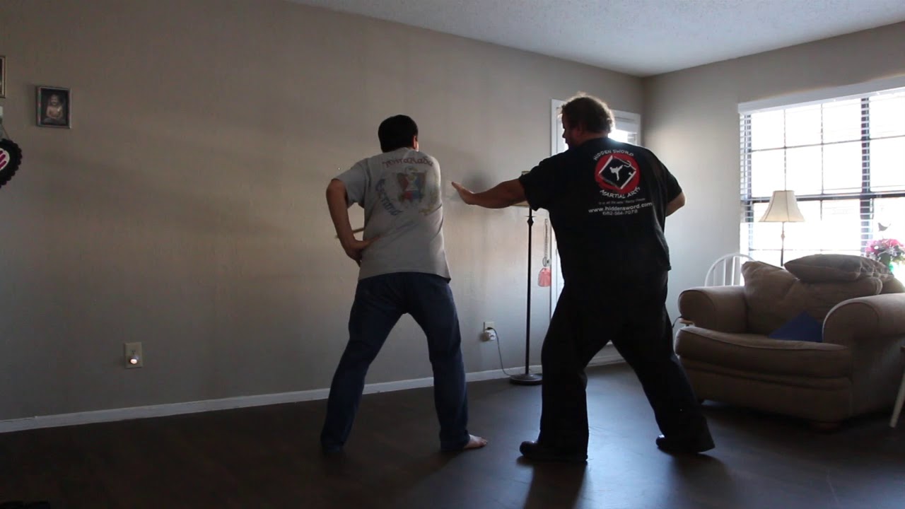 Power block and number 8 strike training with Art