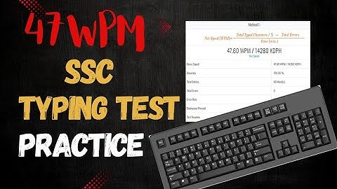 Day-03 ssc typing test practice #typing #2025 #ssc #ssccgl #sscchsl #sscmts 