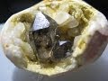 Geodes - Cutting and Opening Mooralla Crystals | Liz Kreate