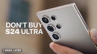 Samsung Galaxy S24 Ultra — 1 Week Later! Ultimate iPhone Killer... by Arthur Winer 18,277 views 3 months ago 12 minutes, 2 seconds