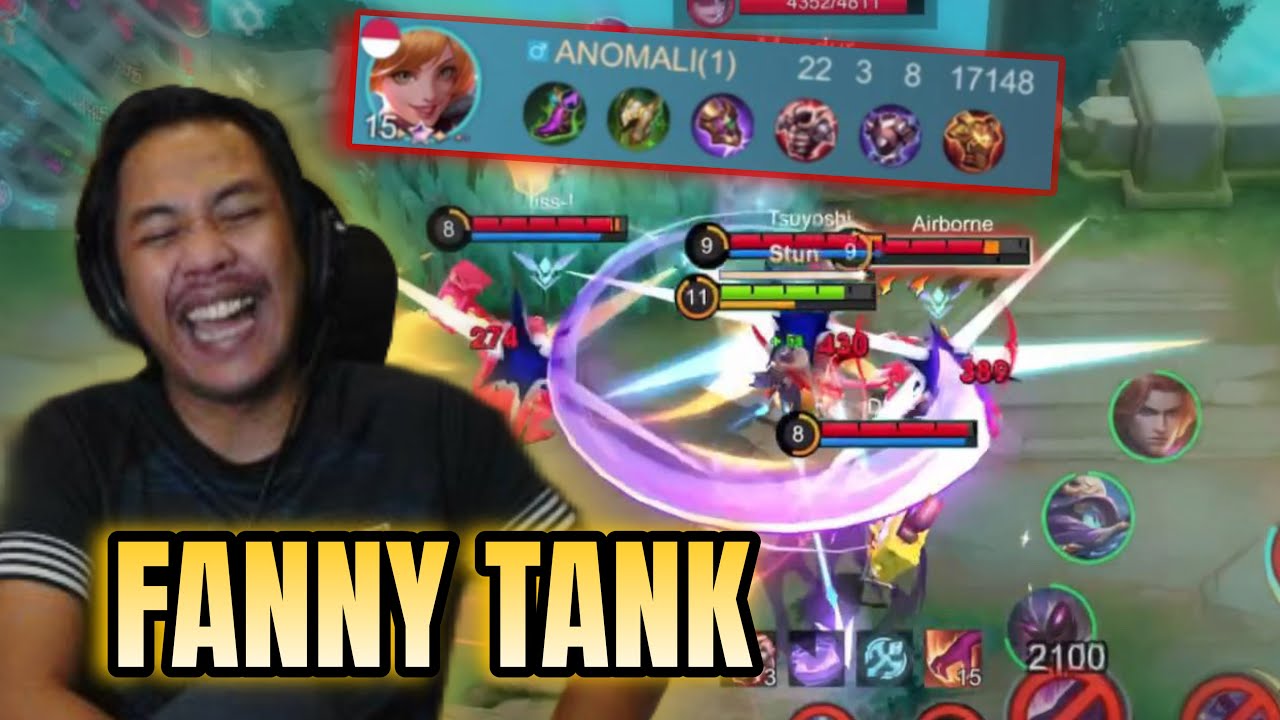 FANNY TANK BERSAMA TEAM YTTA - 1 VS 4 FANNY TANK TETAP GESEK GESEK - Mobile Legends