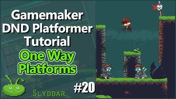 Gamemaker DND Platformer Tutorial - #20 One Way Platforms