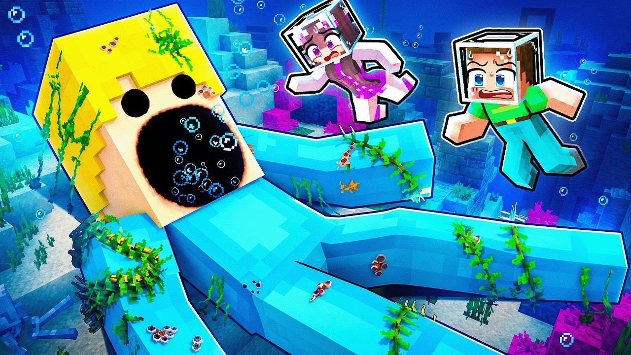 Ukri wurde LEBENDIG unter WASSER VERGRABEN in Minecraft!