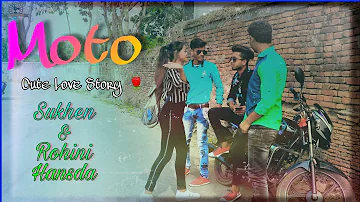 Haye Re Meri Moto | Sukhen & Rohini Hansda | Moto Song | Cute Love Story |Latest Haryanvi Song 2020