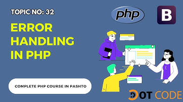 32 Error handling in PHP - Login System in PHP in Pahsto - Dot Code -  پي ايچ پي په پښتو کې