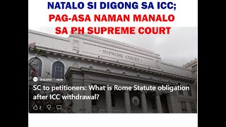 Download Lagu Copy of TALO SA ICC SI DIGONG; MUKHANG MANALO SA SUPREME COURT MP3