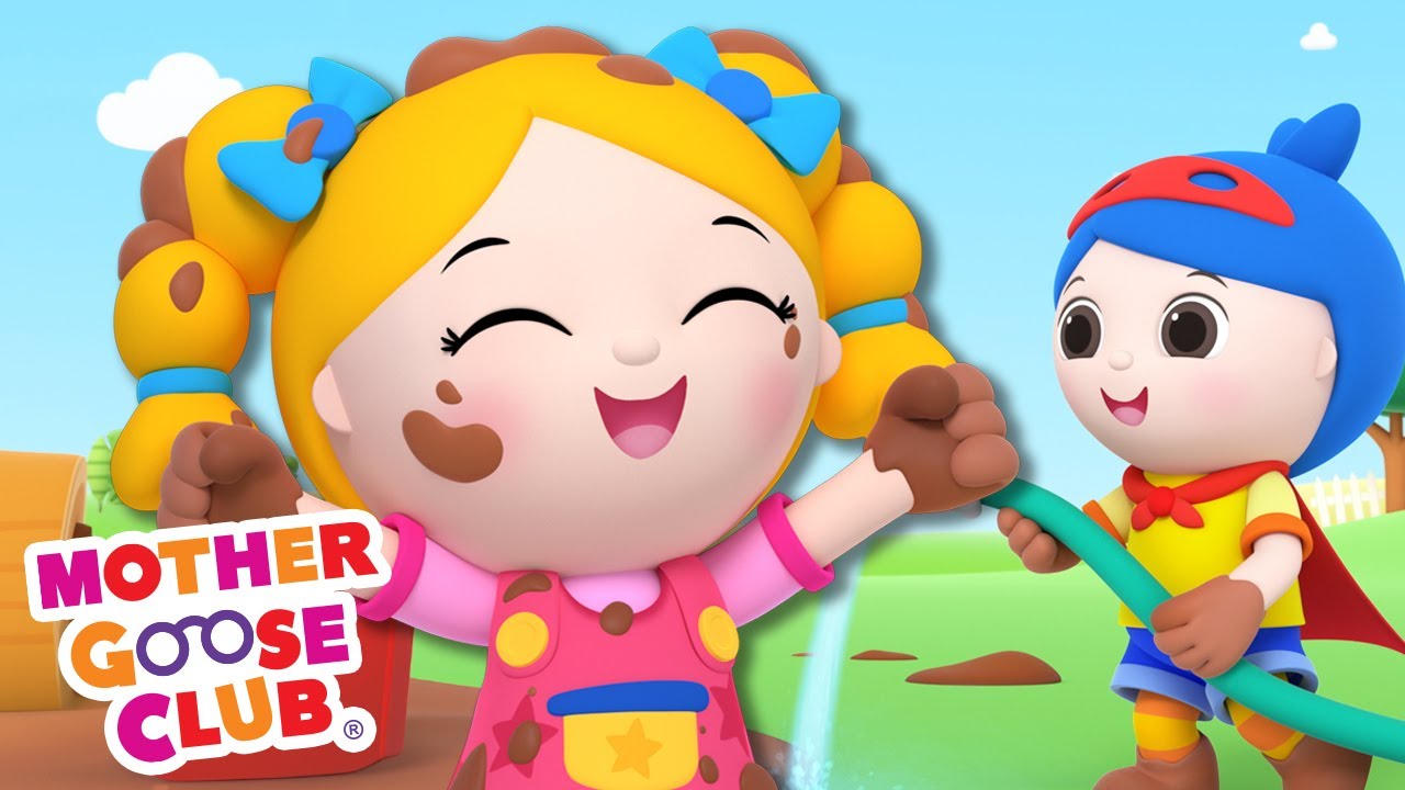 Messy Mary + More | Mother Goose Club Cartoons #NurseryRhymes