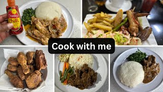 Easy dinner recipes |Zimbabwean meals|Cook with me for 7 days