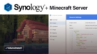 How to install a Minecraft Server on a Synology NAS with just Container Manger / Docker Compose.