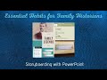 Essential Habits for Family Historians Tip 25 Storyboarding in PowerPoint