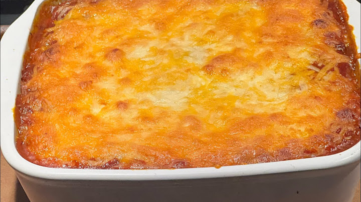 Lasagna bon appétit