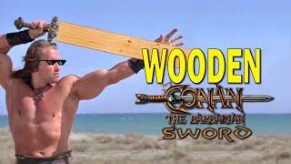 Wood Conan Sword