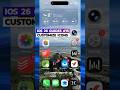 Customize Icons: iOS 26 Video Guides #15