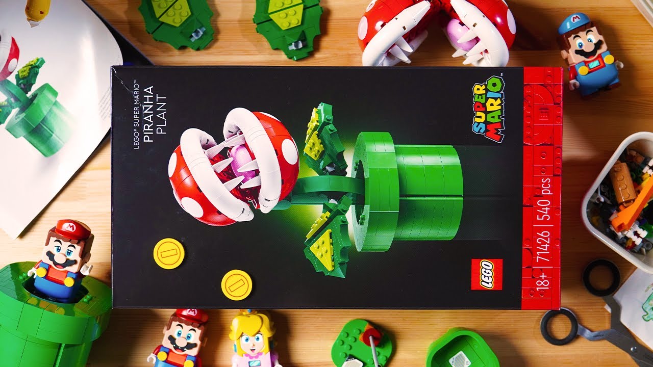 【PIRANHA PLANT】 LEGO SUPER MARIO 71426 レゴスーパーマリオ パックンフラワー