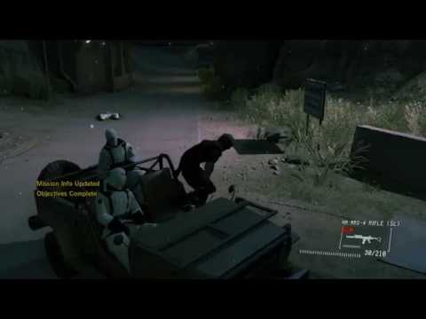 Metal Gear Solid V: Ground Zeroes - Deja Vu 'Mantis' Easter Egg