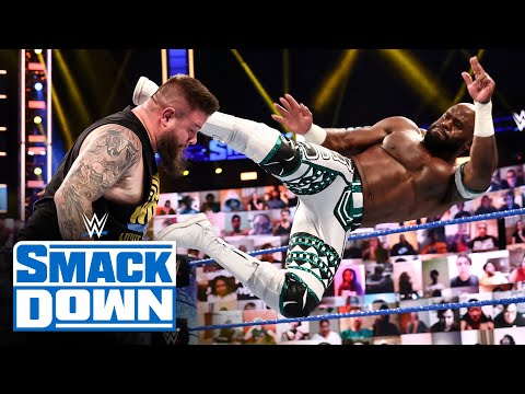 Apollo Crews vs. Kevin Owens - Intercontinental Title Match: SmackDown, April 23, 2021
