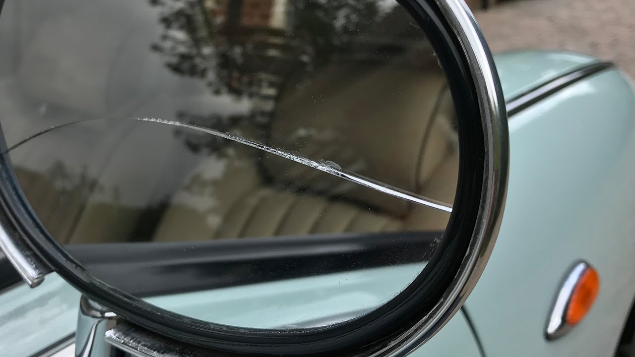 Nissan Figaro Cracked Wing Mirror Replacement YouTube